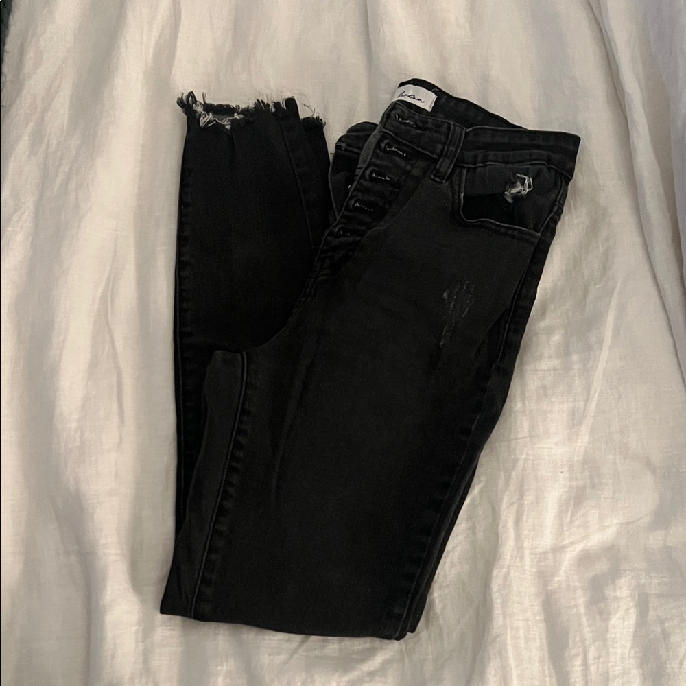 KanCan Black Ankle Jeans
